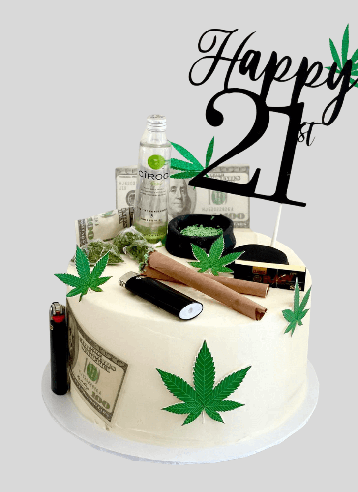 Handsome Weed Cake