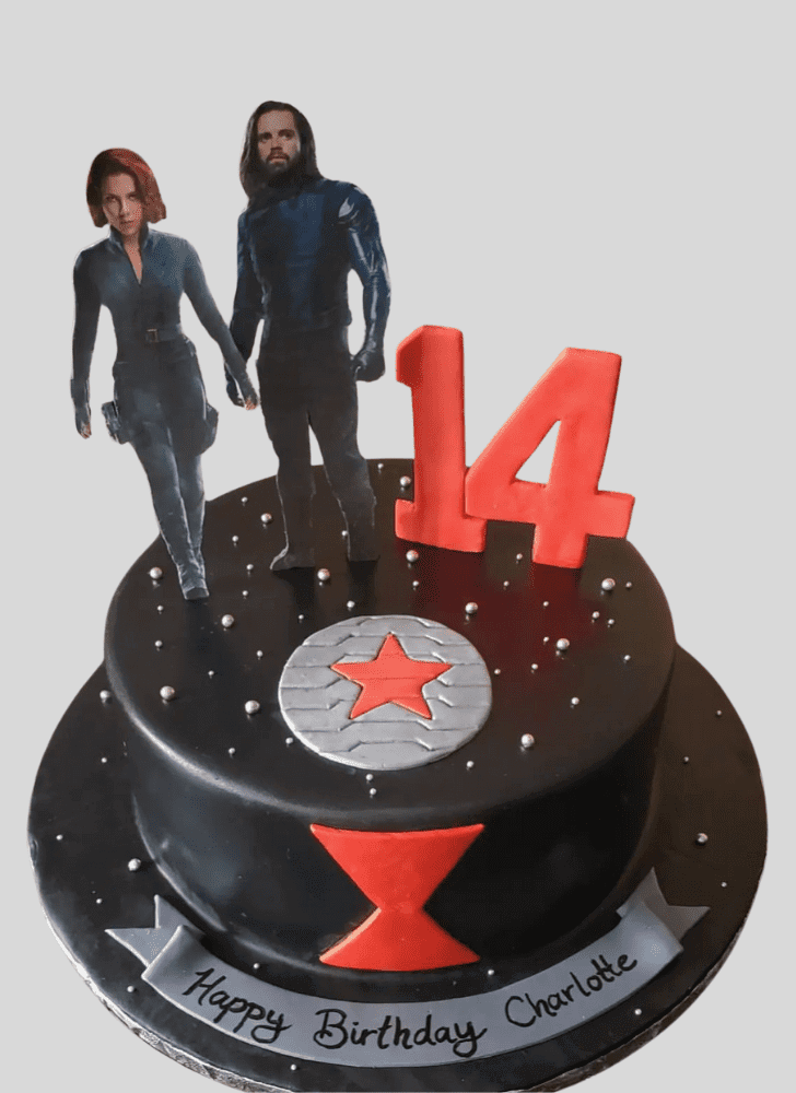 Beauteous Avengers Cake