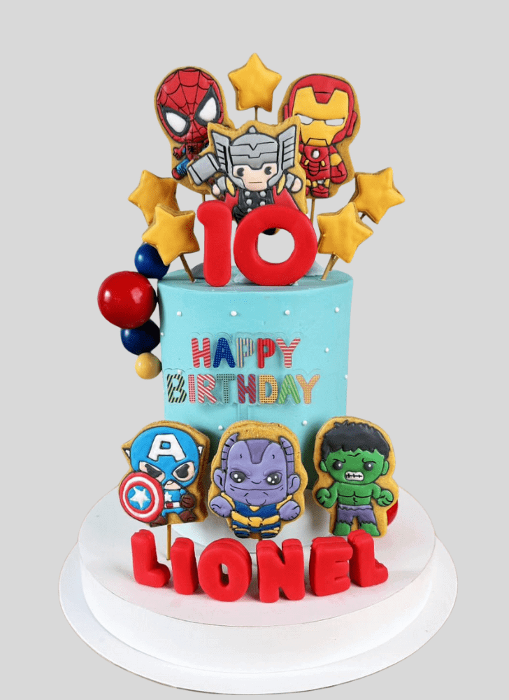 Superb Avengers Cake