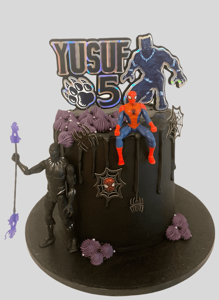 Wonderful Avengers Cake Design