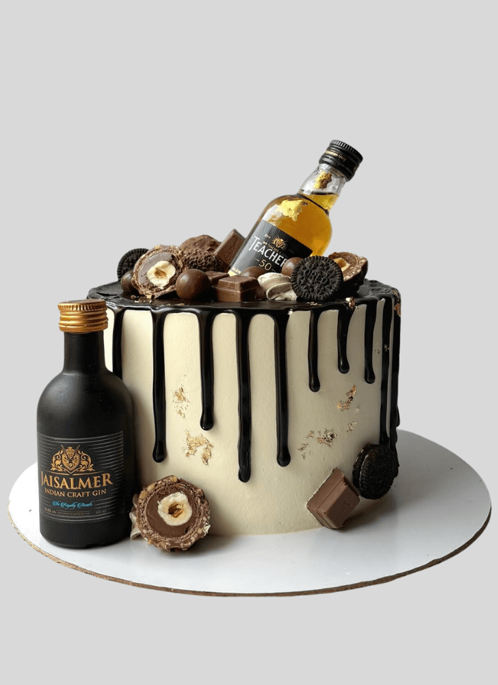 Beauteous Bottle Cake