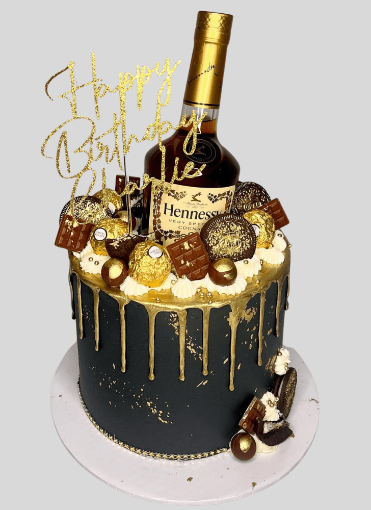 Bewitching Bottle Cake