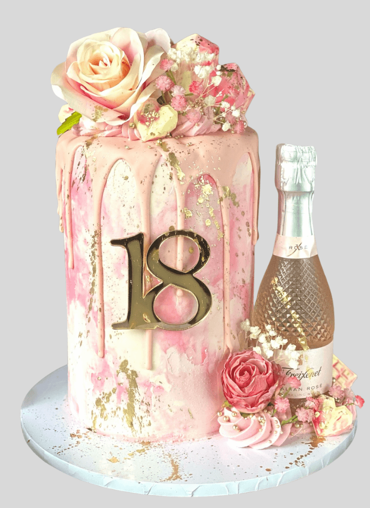 Enthralling Bottle Cake