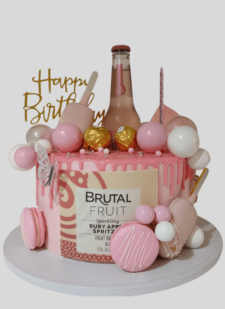 Exquisite Bottle Cake