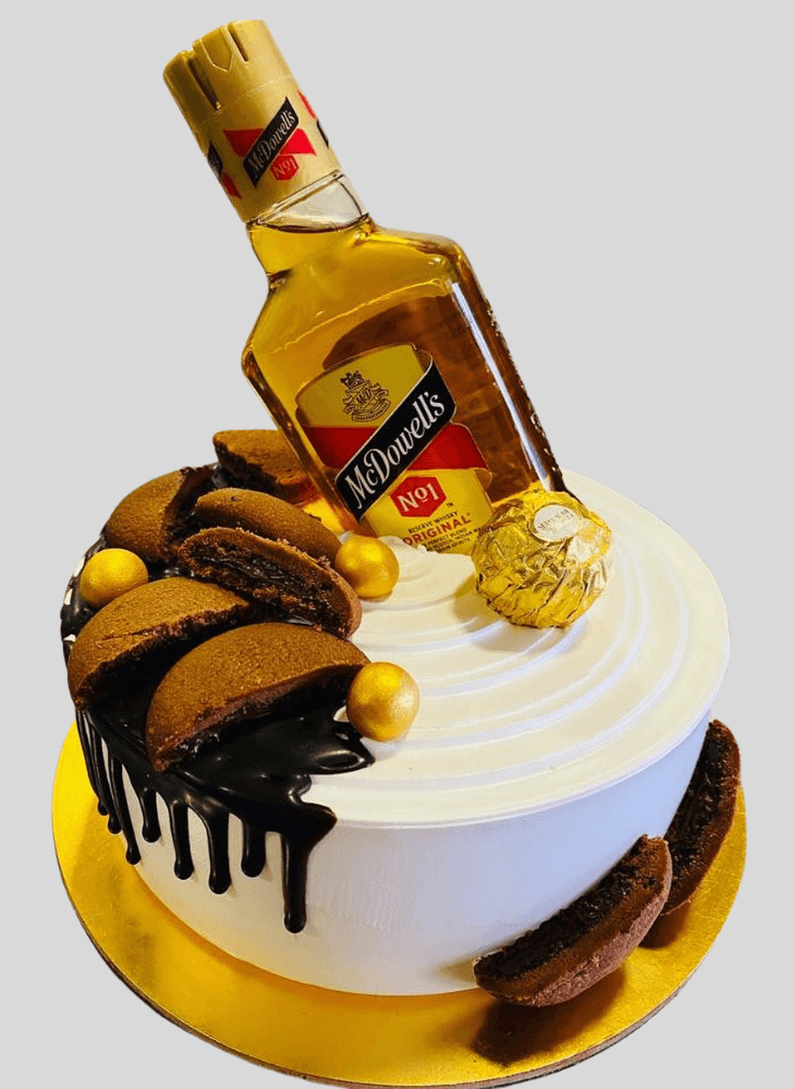 Good Looking Bottle Cake