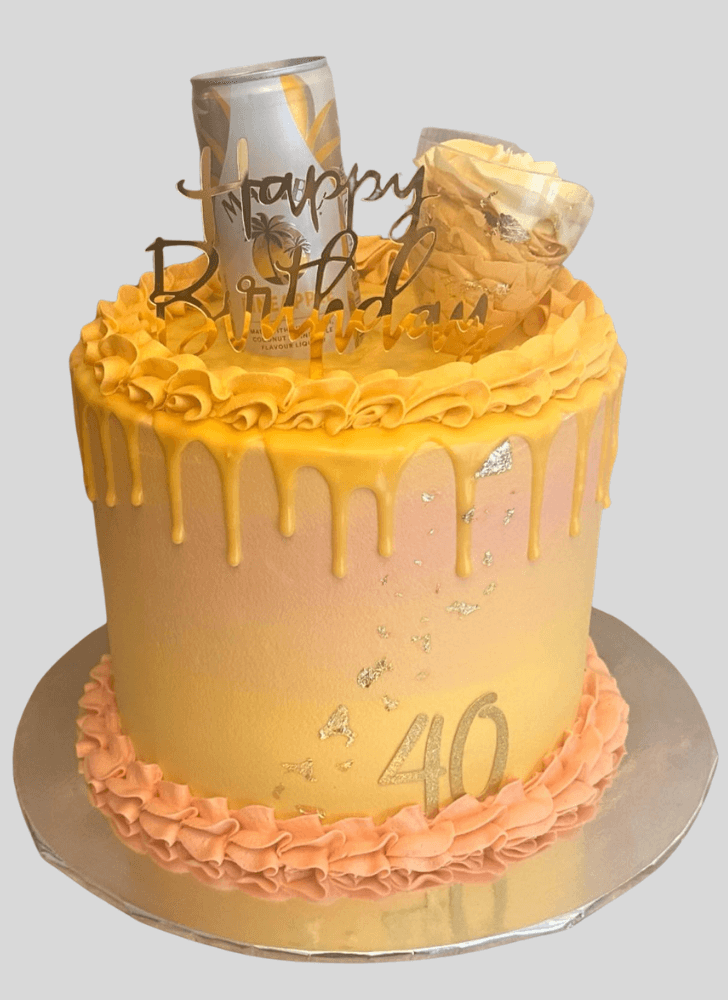 Handsome Bottle Cake