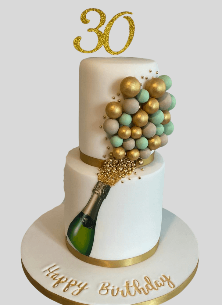 Mesmeric Bottle Cake