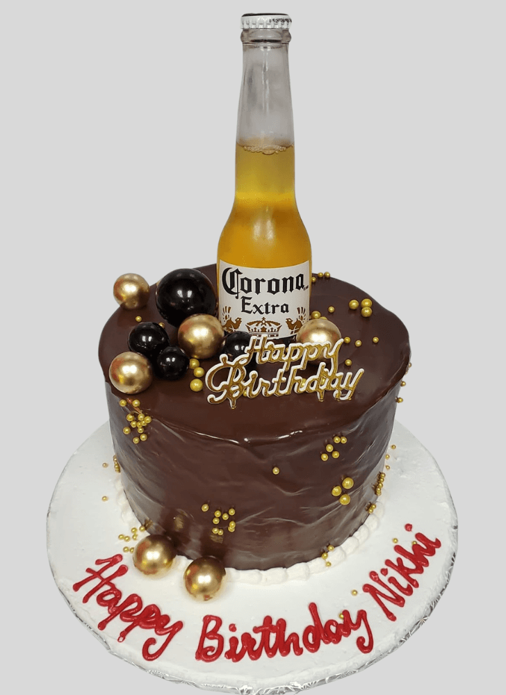 Radiant Bottle Cake