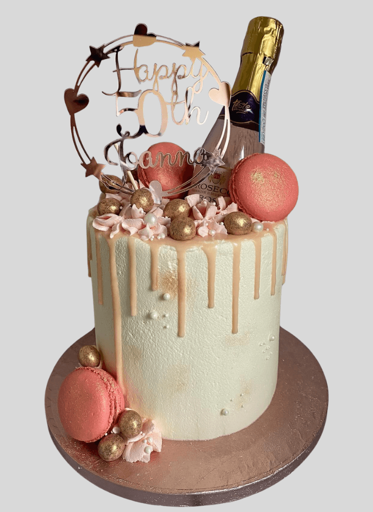 Resplendent Bottle Cake