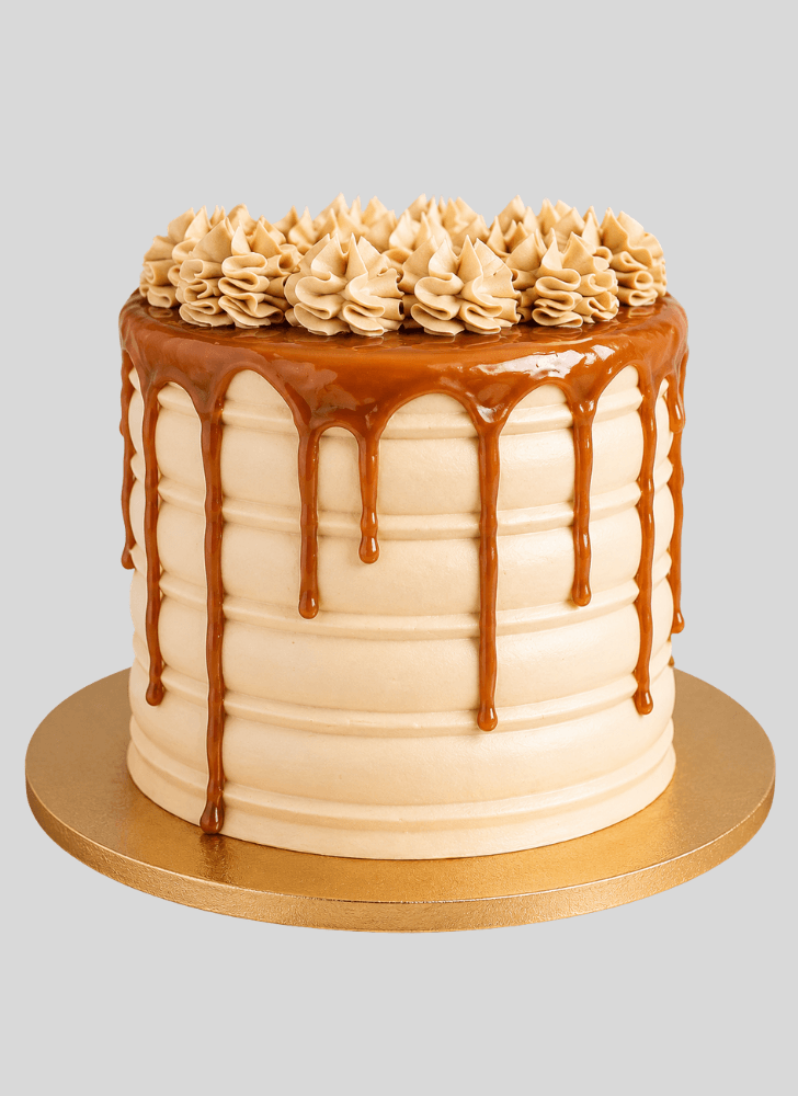 Radiant Caramel Cake