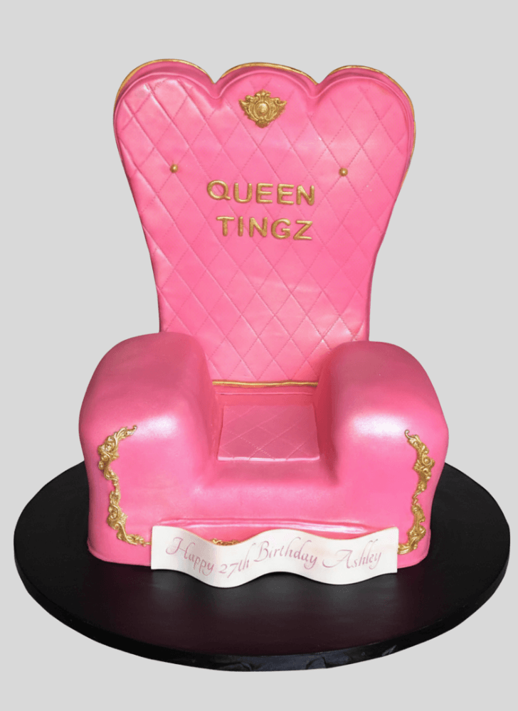 Alluring Chair Cake