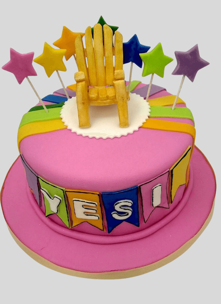 Handsome Chair Cake