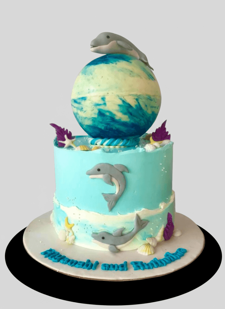 Appealing Dolphin Cake