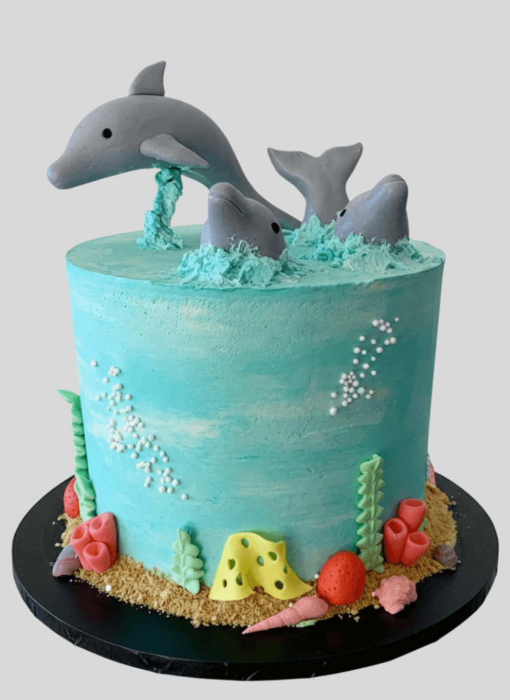 Bewitching Dolphin Cake