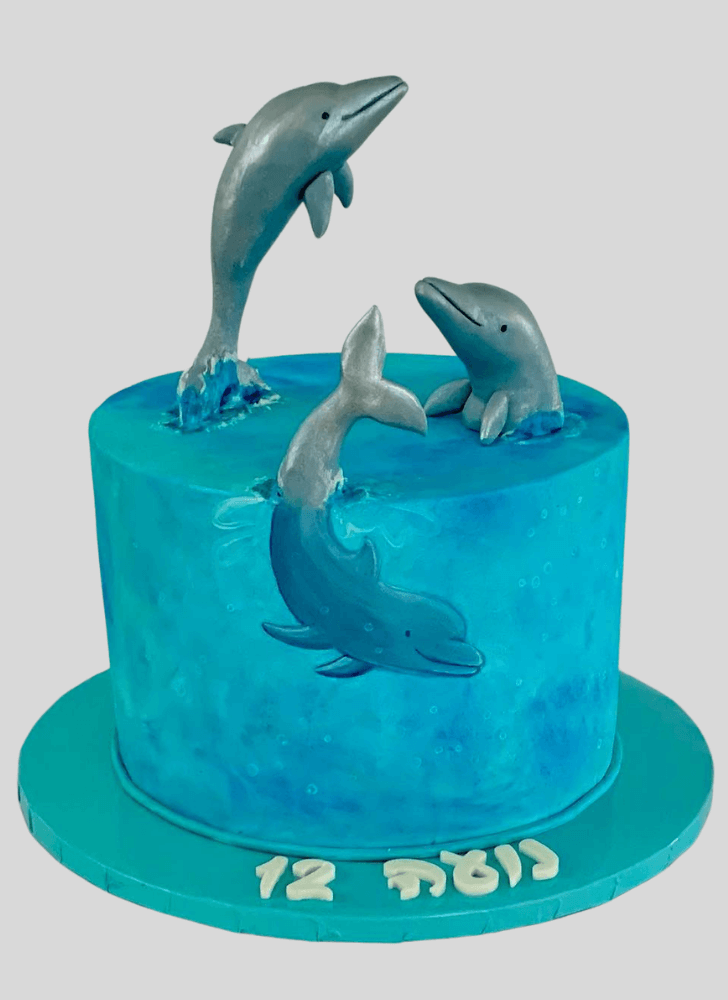 Dazzling Dolphin Cake
