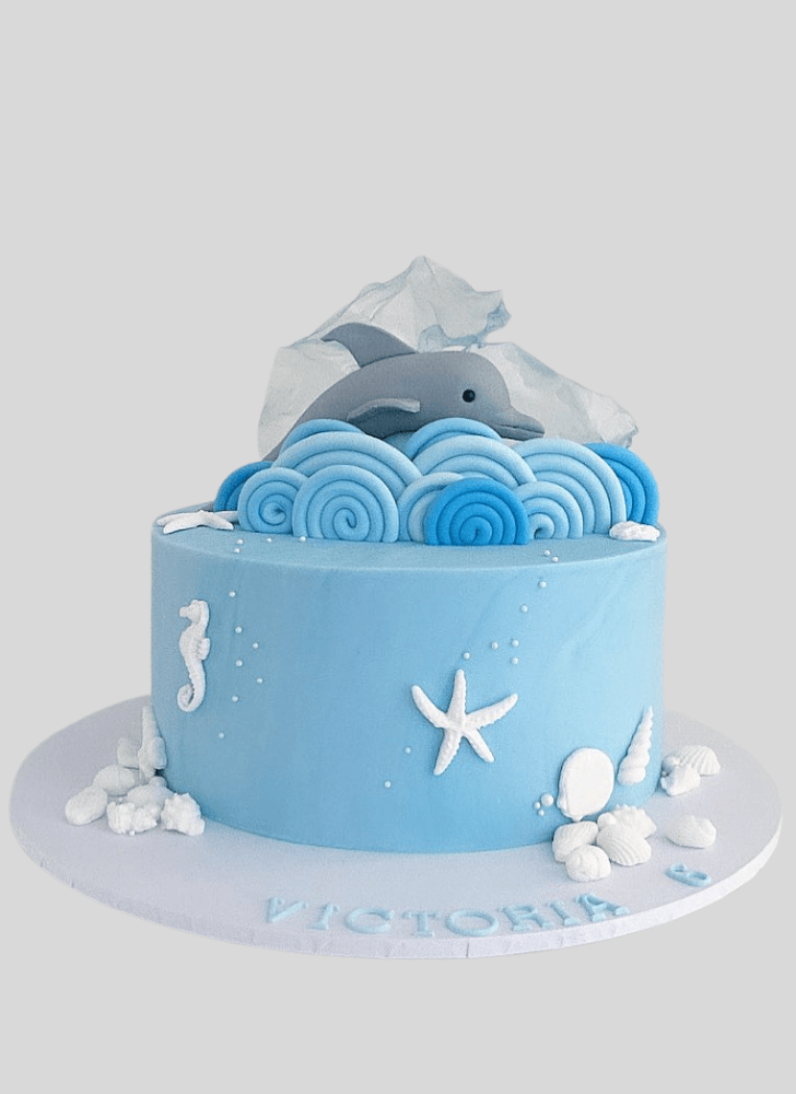 Delightful Dolphin Cake