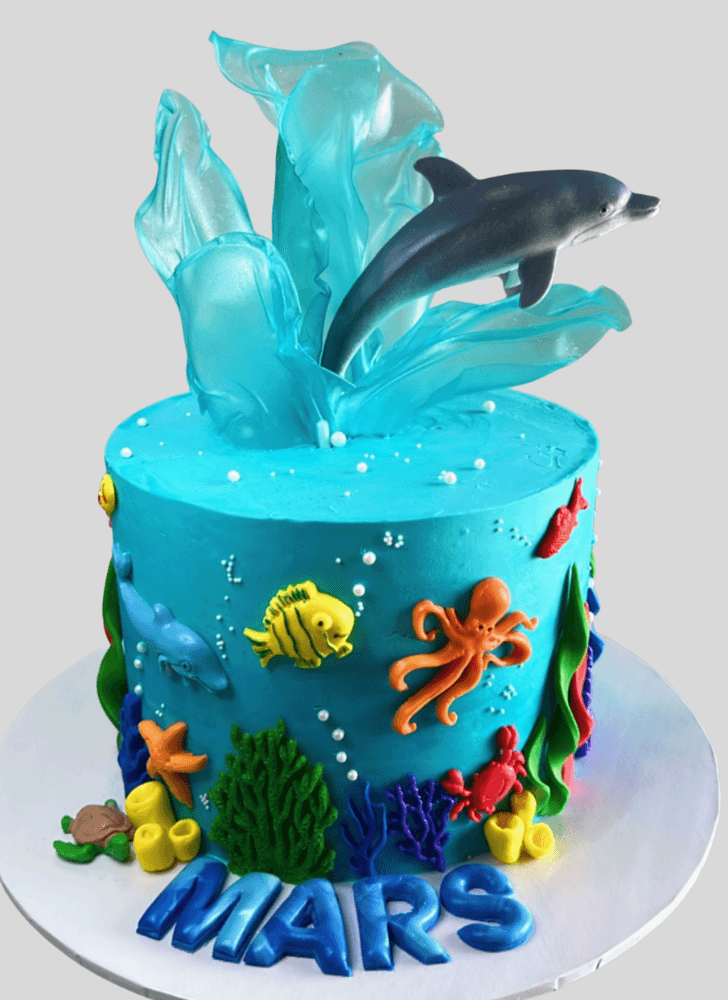 Excellent Dolphin Cake