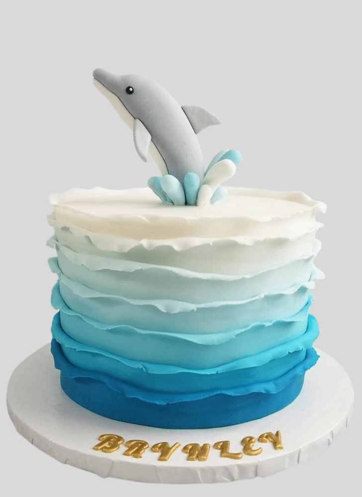 Fetching Dolphin Cake