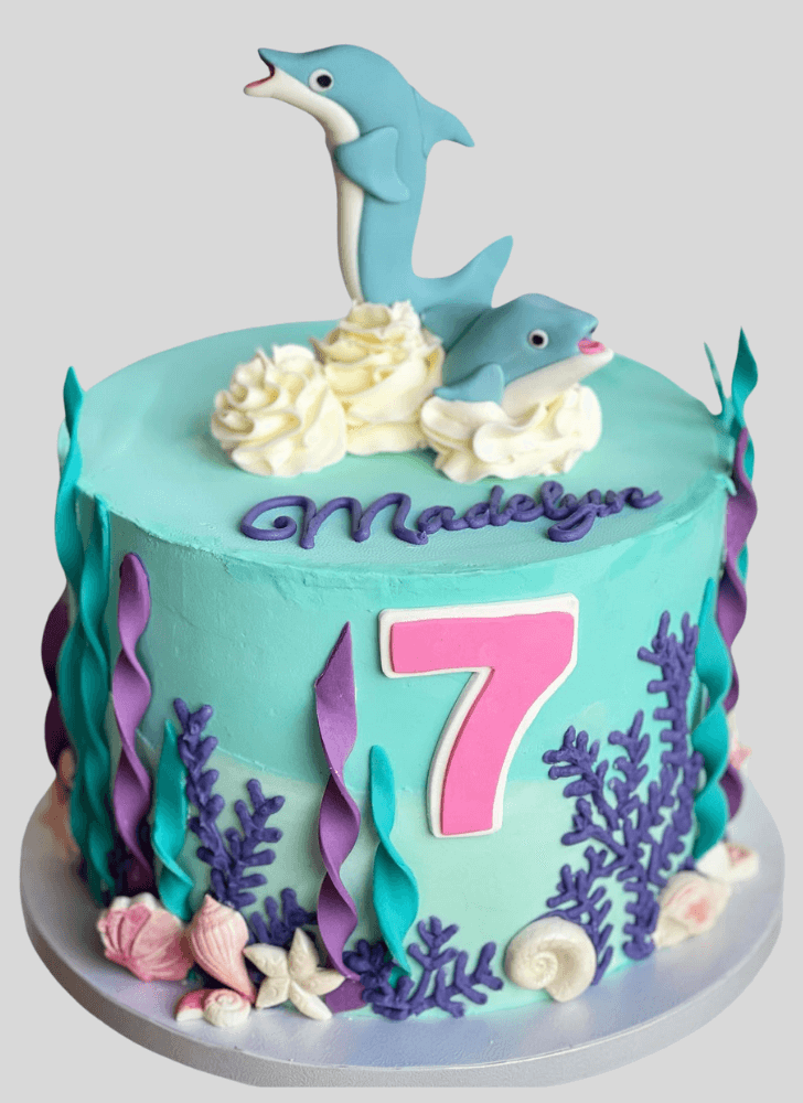 Gorgeous Dolphin Cake