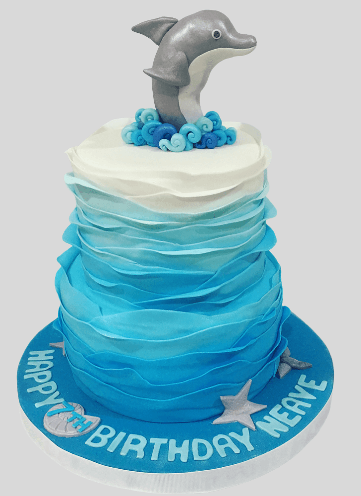 Graceful Dolphin Cake