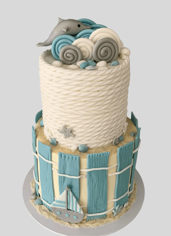 Marvelous Dolphin Cake
