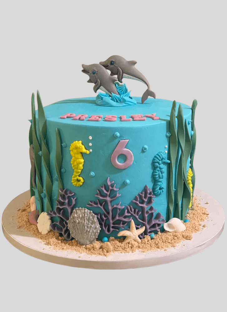 Ravishing Dolphin Cake