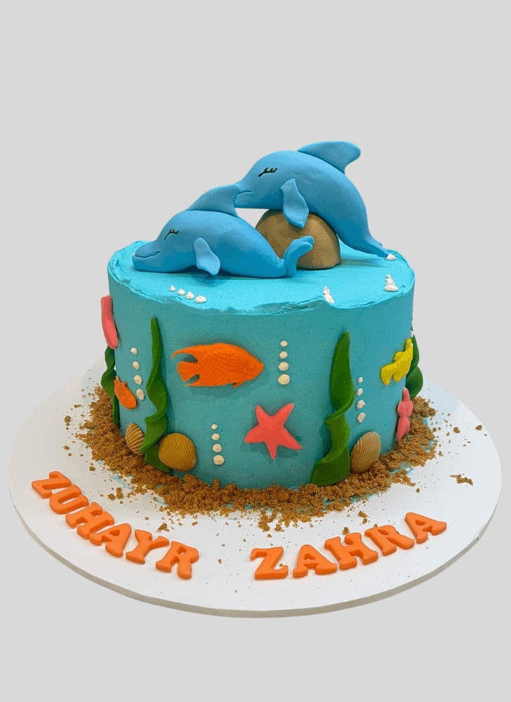 Splendid Dolphin Cake