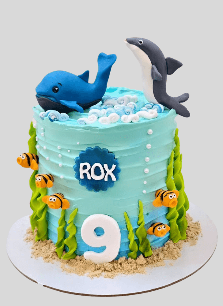 Stunning Dolphin Cake