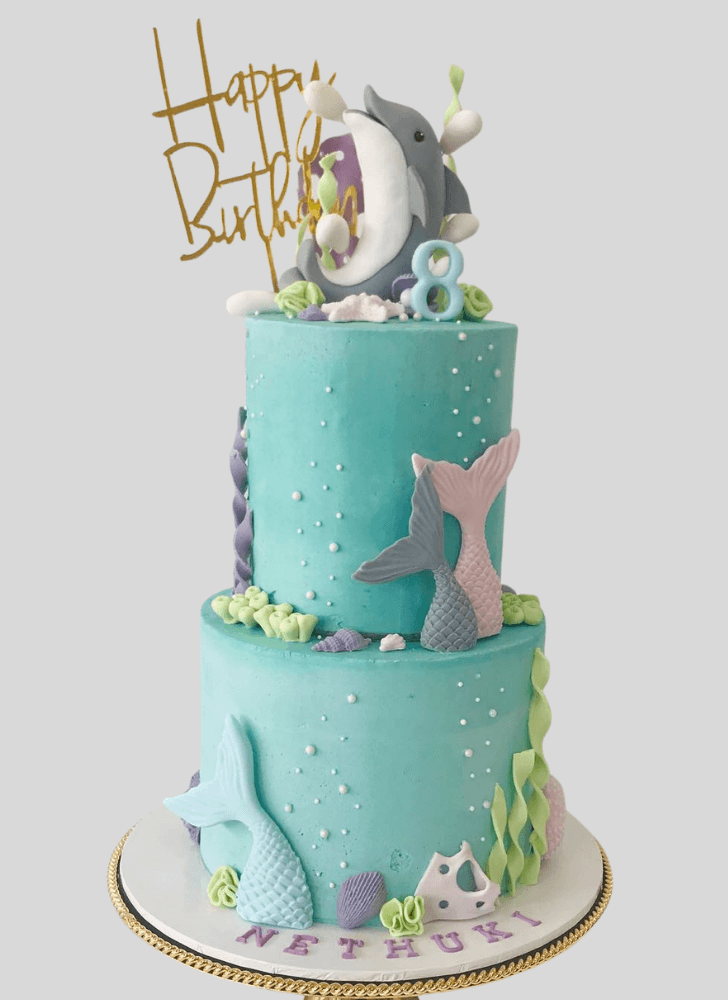Wonderful Dolphin Cake Design
