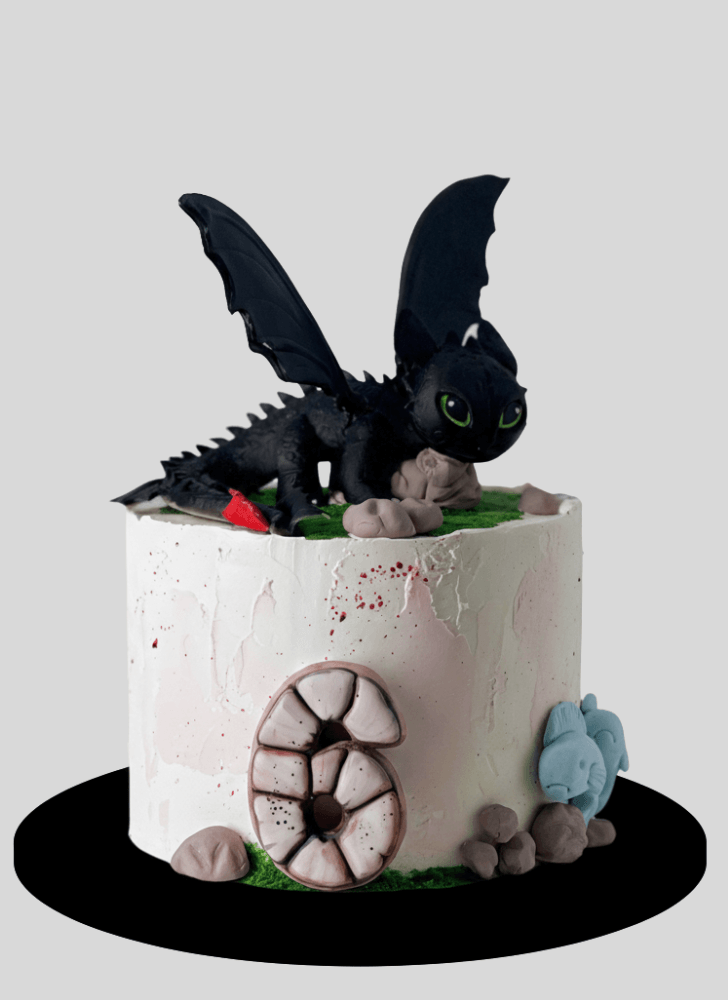 Alluring Dragon Cake