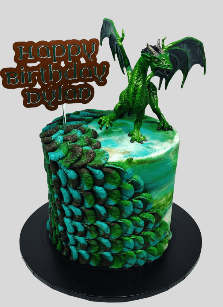 Beauteous Dragon Cake