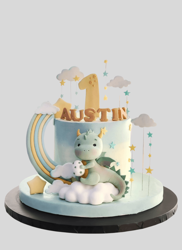 Bewitching Dragon Cake