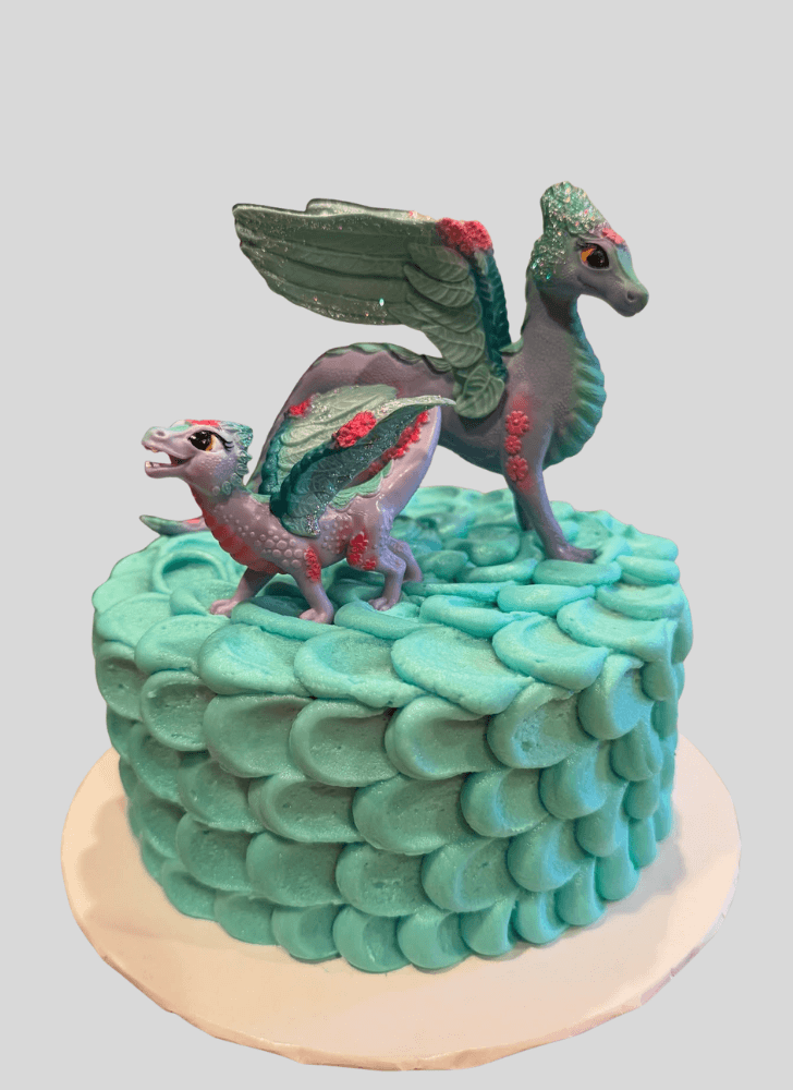 Cute Dragon Cake