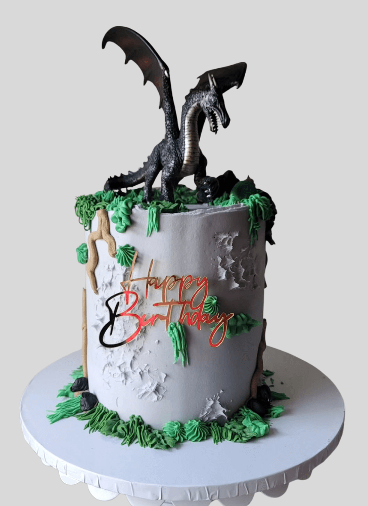 Dazzling Dragon Cake