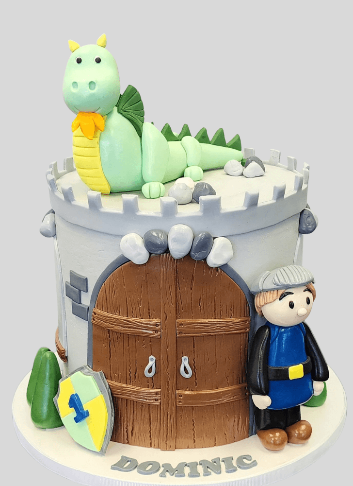 Enticing Dragon Cake