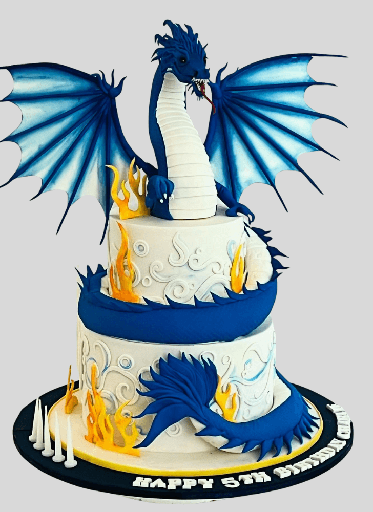 Excellent Dragon Cake