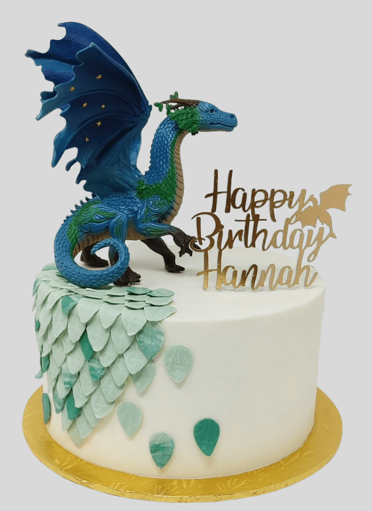 Exquisite Dragon Cake