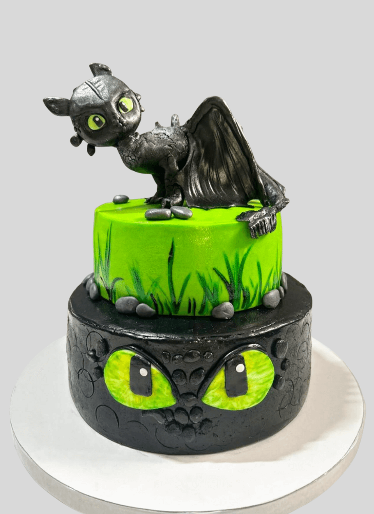 Fascinating Dragon Cake