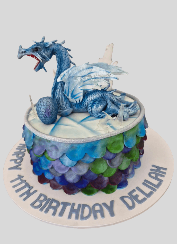 Fine Dragon Cake