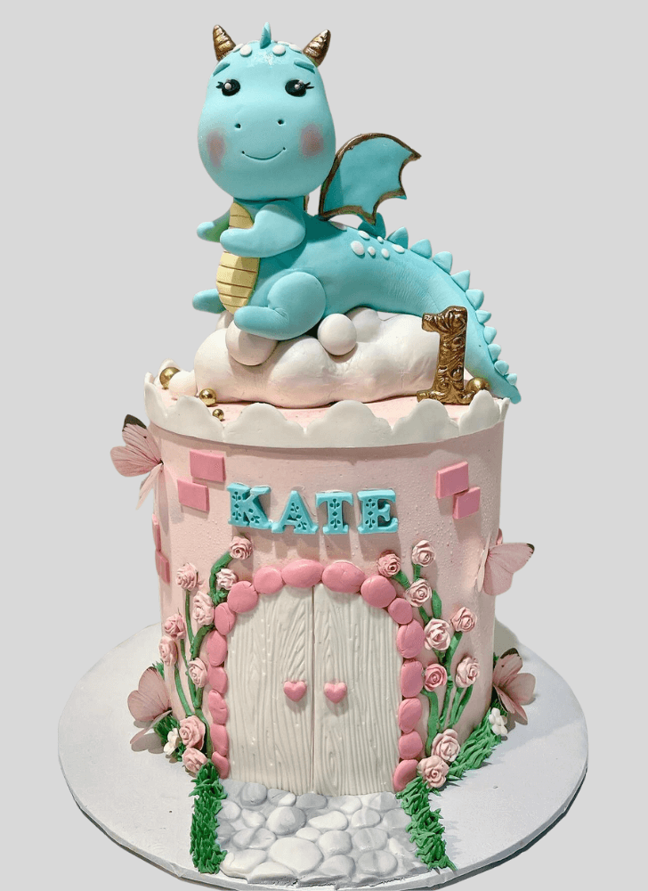 Graceful Dragon Cake
