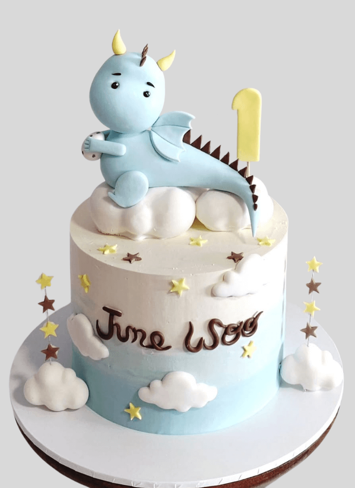 Mesmeric Dragon Cake