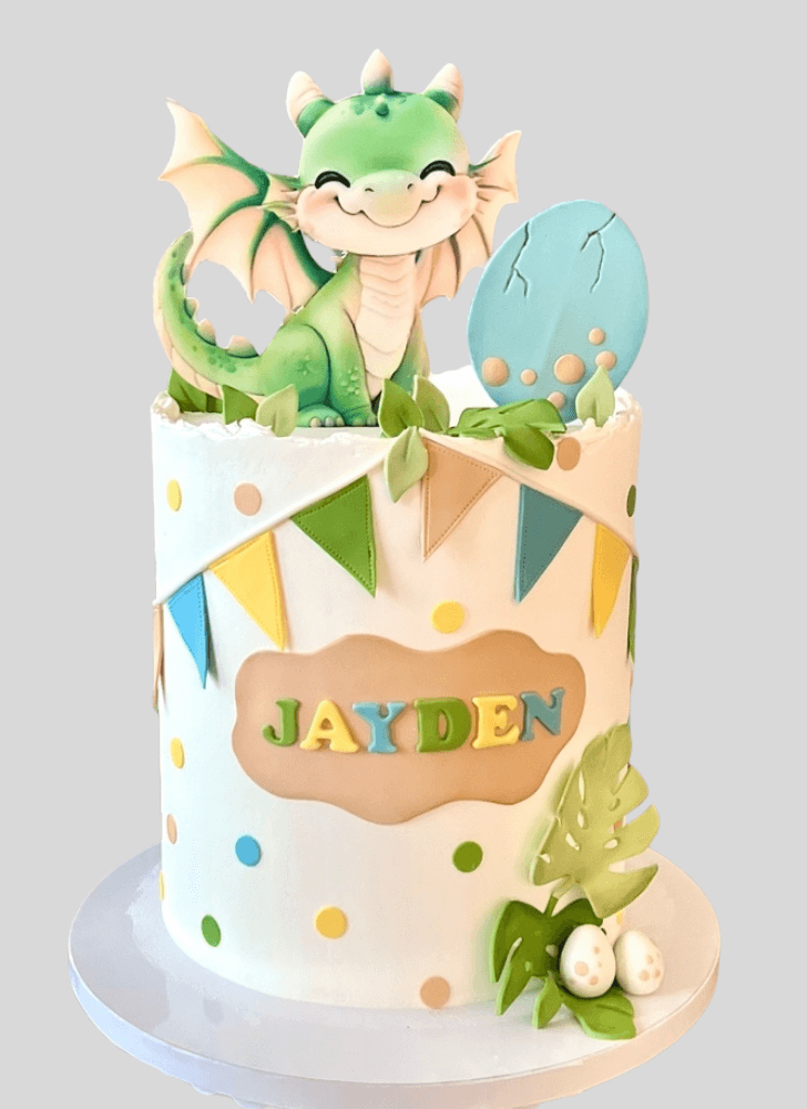 Resplendent Dragon Cake