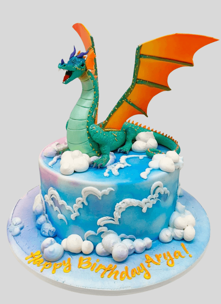 Superb Dragon Cake