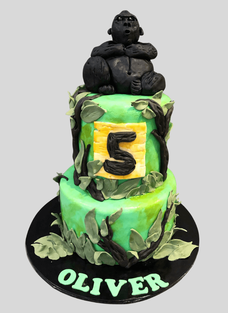 Dazzling Gorilla Cake
