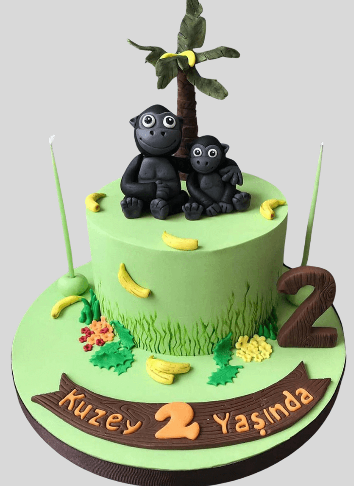 Graceful Gorilla Cake