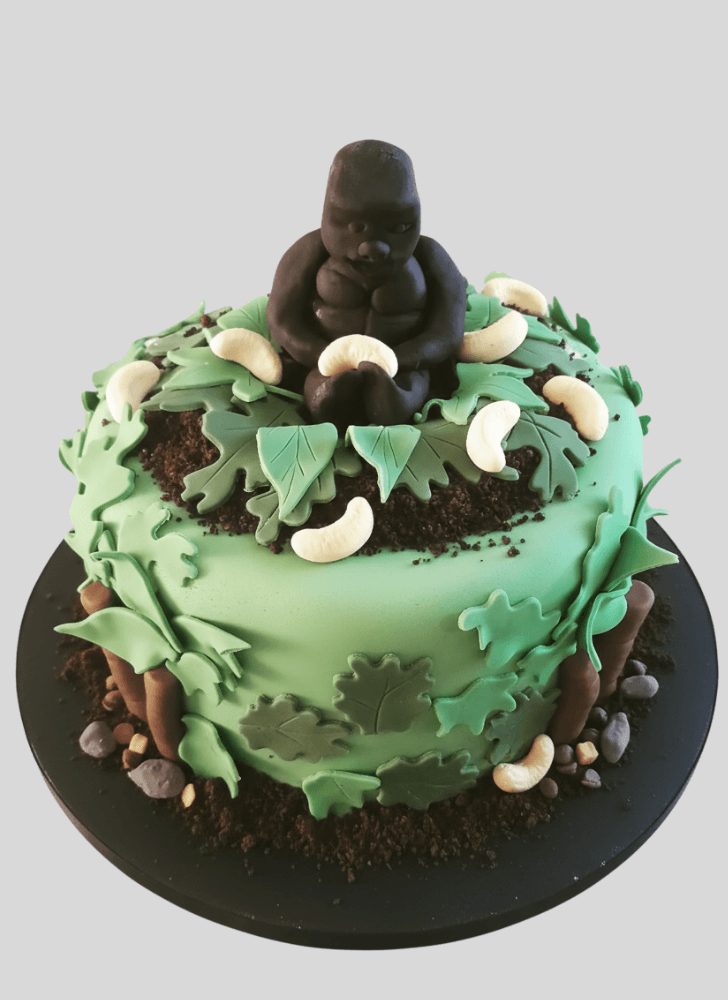 Shapely Gorilla Cake