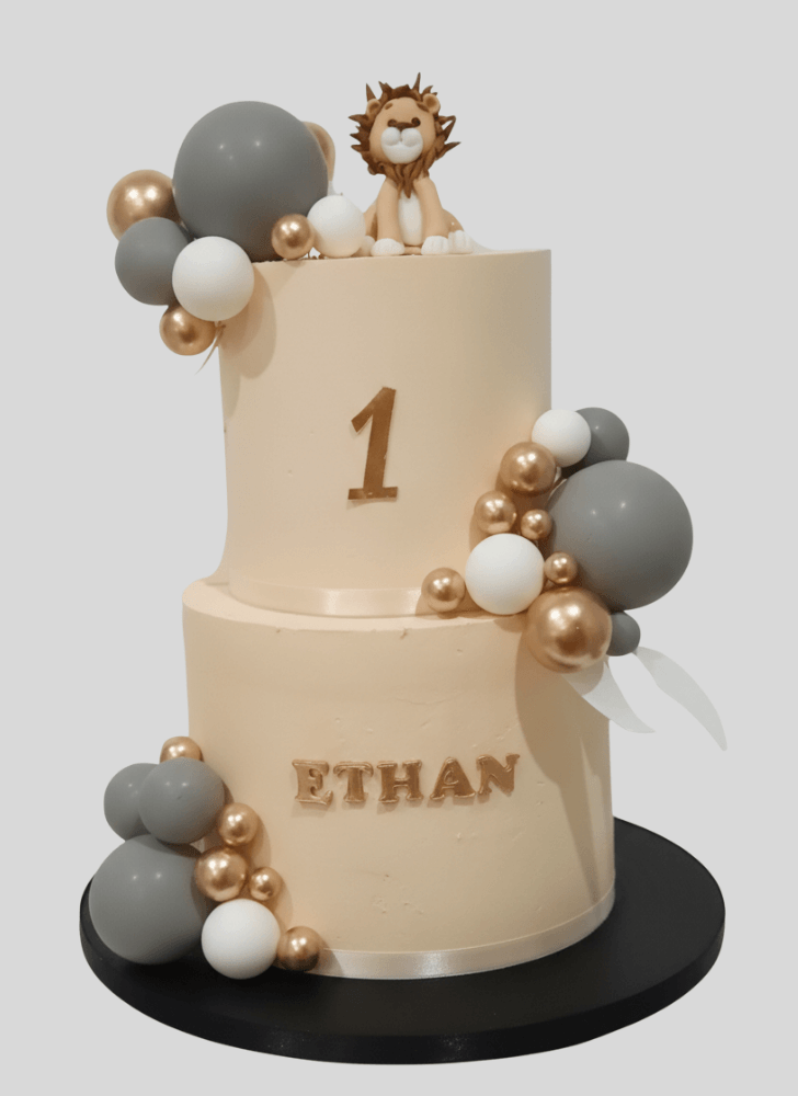 Dazzling Lion Cake