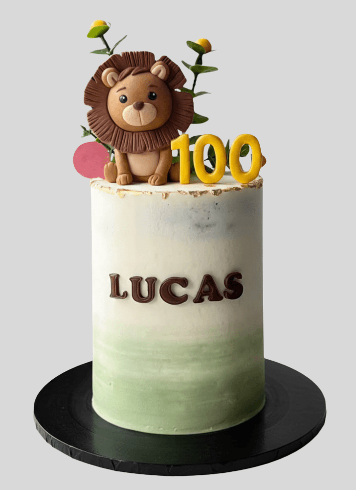 Delightful Lion Cake