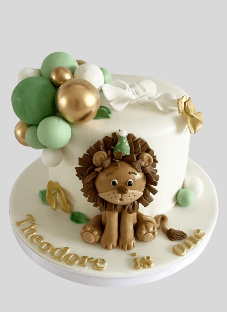 Fine Lion Cake