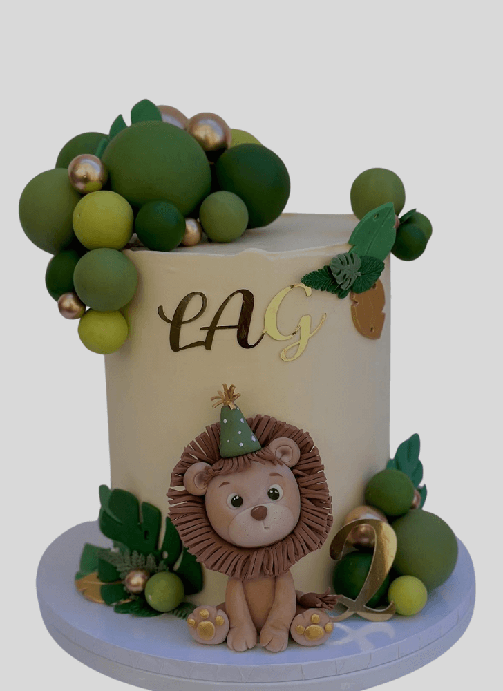 Gorgeous Lion Cake